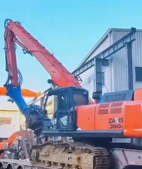 Custom ZX360 Excavator 14m Piling Arm Attachment for Heavy Piling Work