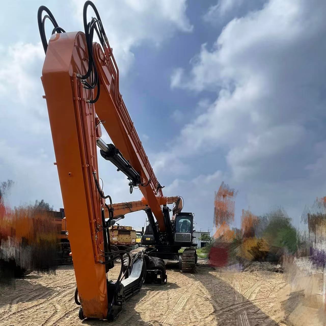 Heavy Duty CX490 Customizable Excavator Piling Arm for Foundation Engineering Factory Direct