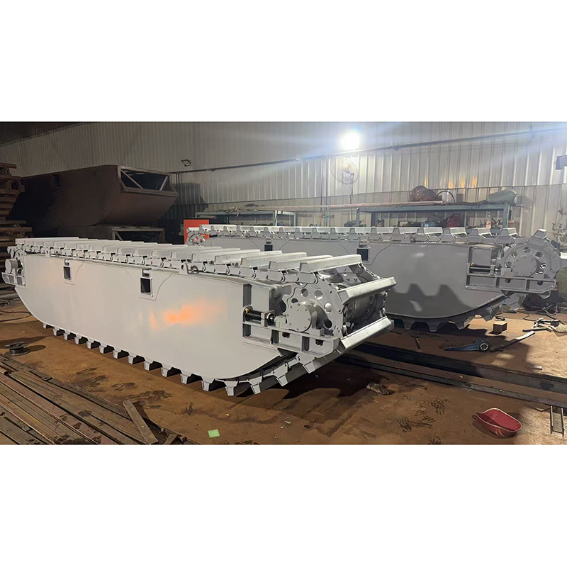 Châssis flottant de la pelle amphibie XE75GA de 7,5 tonnes
